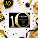 Search for 10s invitations 10th anniversary