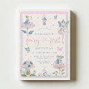 Search for fairy birthday invitations Magical garden party