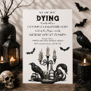 Search for raven invitations Haunted house