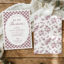 Search for bbq engagement party invitations Gingham