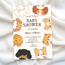 Search for puppy dog baby shower invitations Dogs