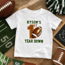 Search for football baby shirts First year down