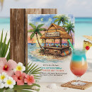 Search for tiki birthday invitations Beach birthday party