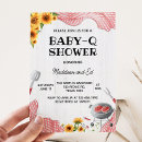 Search for q baby shower invitations Picnic