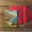 Search for coastal postcards Illustration