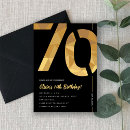 Search for surprise dinner invitations Glitter gold