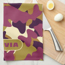 Search for camo tea towels Purple