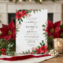 Search for red berries wedding invitations Watercolor greenery