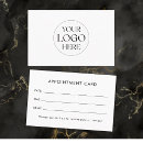 Search for logo appointment cards Minimalist