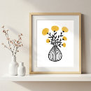 Search for mustard yellow posters Botanical