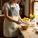Search for yellow roses aprons Birthday