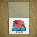 Search for oldschool postcards Miami beach