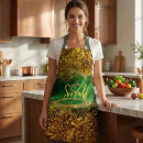 Search for gold foil aprons Beauty salon