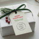 Search for hanging gift tags Merry christmas