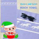 Search for horses beach towels Elegant