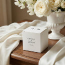 Search for wedding favour boxes Minimalist
