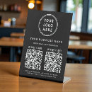 Search for qr code business signs Black