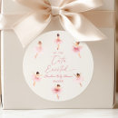 Search for excited girl stickers Baby shower