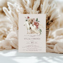 Search for horses bridal shower invitations Floral