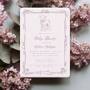 Search for lamb baby girl shower invitations Pink