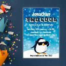 Search for penguin boy birthday invitations Cute