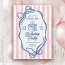 Search for cake party invitations Whimsical
