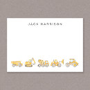 Search for construction note cards Dump truck