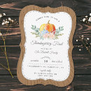 Search for watercolor thanksgiving invitations Floral