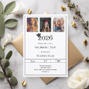 Search for black and white graduation invitations Graduate