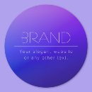 Search for advertisements round stickers For her