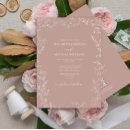 Search for elegant dusty rose wedding invitations Rustic