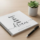 Search for inspirational notebooks Black and white
