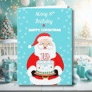 Search for santa birthday cards Cake