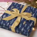 Search for snow trees wrapping paper Modern