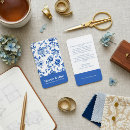 Search for floral patterns business cards Customer