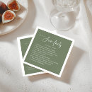 Search for bride and groom napkins Calligraphy