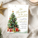 Search for holiday bridal shower invitations Watercolor