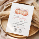 Search for twin pumpkin invitations Autumn fall