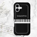 Search for musical design iphone cases Black and white