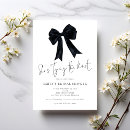 Search for black bridal shower invitations Chic