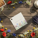Search for rustic thank you wedding favour tags Wildflower