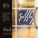 Search for back the blue stickers Police support