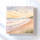 Search for shore birds posters Ocean
