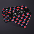 Search for north ties North korea flag