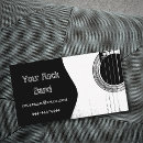 Search for rock band business cards Rock and roll