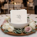 Search for monogram napkins Botanical