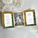 Search for emerald glitter invitations All in one