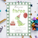 Search for turning 3 invitations Watercolor