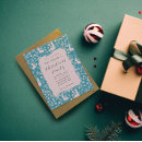 Search for teal christmas invitations Winter holiday
