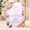 Search for tween birthday invitations Glitz and glam party